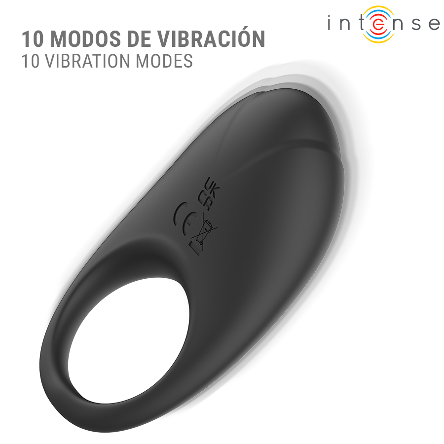 Intense For Him-Merlotte Anello Pene Vibratore con Stimolazione 4 Intense For Him-Merlotte Anello Pene Vibratore con Stimolazione · Anelli & Guaine per pene (immagine 4)