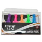 Diablo Picante-Diverty Sex Diablo Speziato Scatola 5 Candele · Articoli divertenti