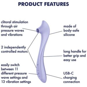 Satisfyer Air Pulse-Easy Lover Vibratore e Stimolatore a Pulso 10 Satisfyer Air Pulse-Easy Lover Vibratore e Stimolatore a Pulso · Vibratori (imaginea 5)