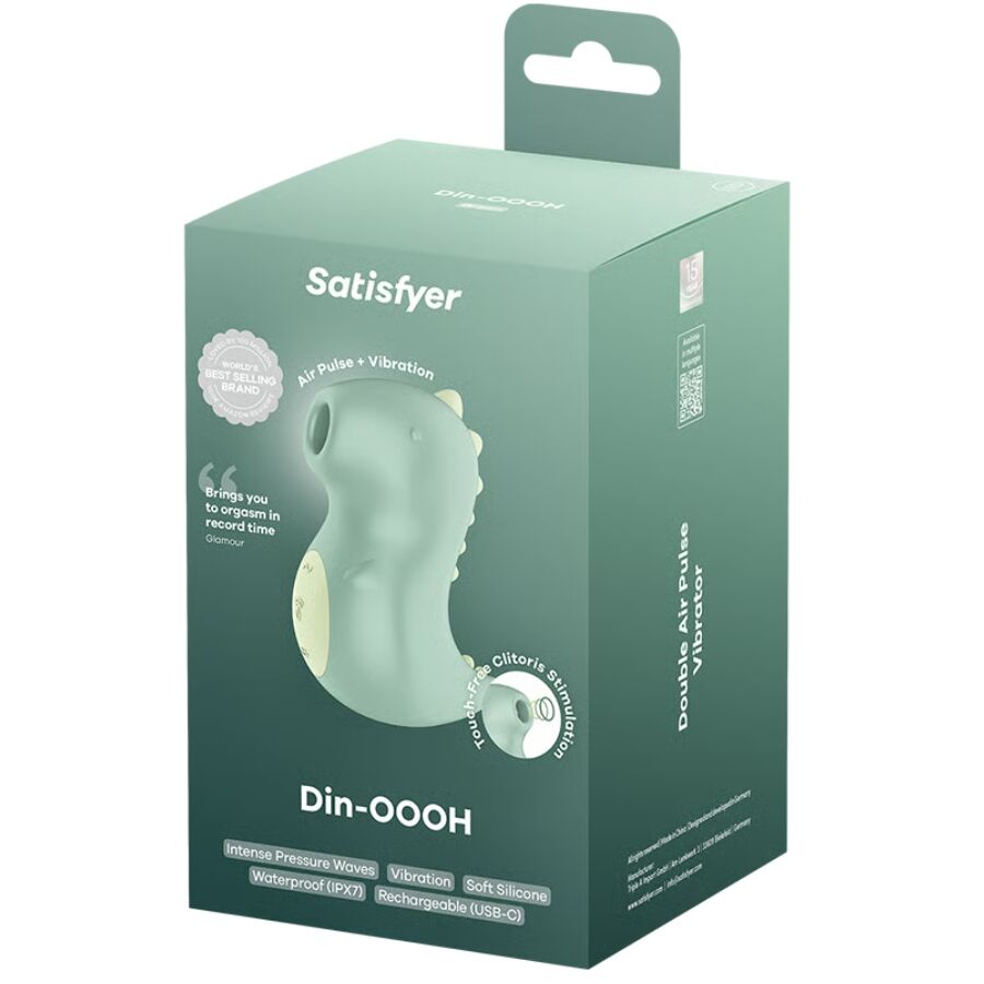 Satisfyer Air Pulse-Din-ooh Vibratore e Stimolatore a Impulsi 2 Satisfyer Air Pulse-Din-ooh Vibratore e Stimolatore a Impulsi · Vibratori (imaginea 2)