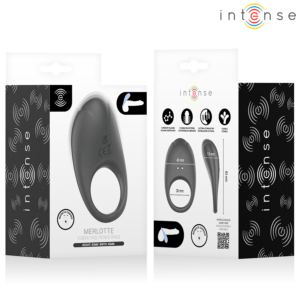 Intense For Him-Merlotte Anello Pene Vibratore con Stimolazione 20 Intense For Him-Merlotte Anello Pene Vibratore con Stimolazione · Anelli & Guaine per pene (immagine 10)