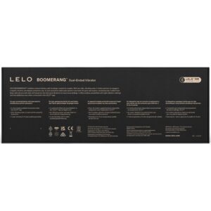Lelo-Boomerang Vibratore a due teste Rosso Coral-Silicone, 12 · Giocattoli per coppie (imaginea 3)