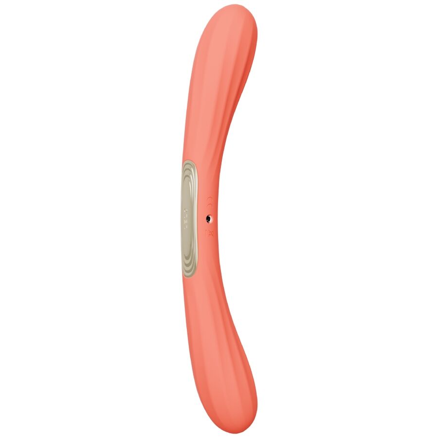 Lelo-Boomerang Vibratore a due teste Rosso Coral-Silicone, 12 1 Lelo-Boomerang Vibratore a due teste Rosso Coral-Silicone, 12 · Giocattoli per coppie