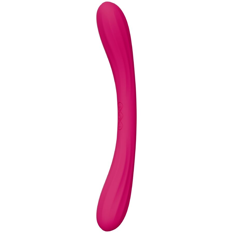 Lelo-Boomerang Doppio Vibratore, Ciliegia-Silicio, 12 velocità 2 Lelo-Boomerang Doppio Vibratore, Ciliegia-Silicio, 12 velocità · Giocattoli per coppie (imaginea 2)