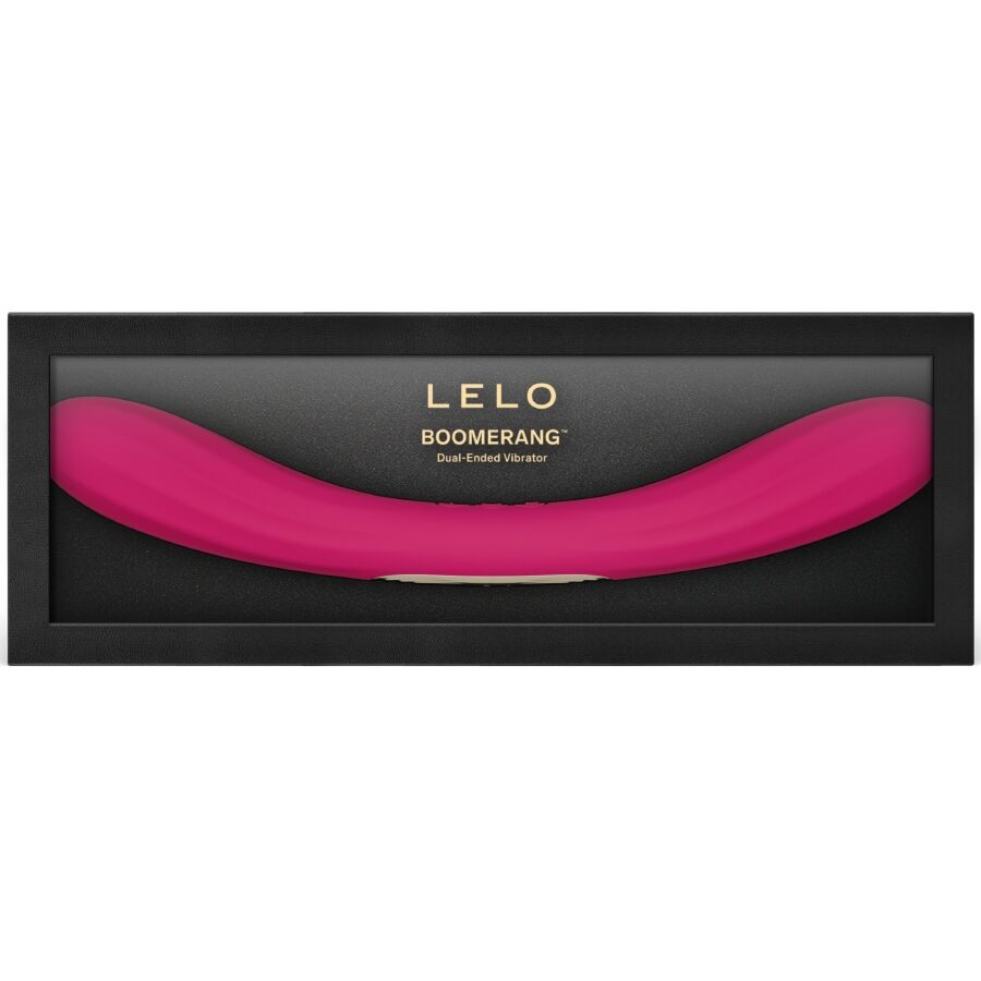 Lelo-Boomerang Doppio Vibratore, Ciliegia-Silicio, 12 velocità 3 Lelo-Boomerang Doppio Vibratore, Ciliegia-Silicio, 12 velocità · Giocattoli per coppie (immagine 3)