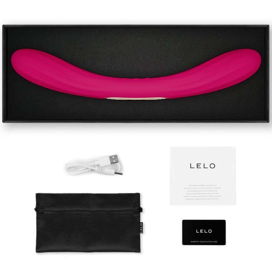 Lelo-Boomerang Doppio Vibratore, Ciliegia-Silicio, 12 velocità 5 Lelo-Boomerang Doppio Vibratore, Ciliegia-Silicio, 12 velocità · Giocattoli per coppie (immagine 5)