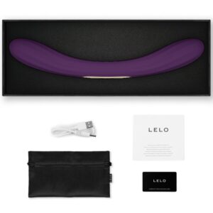 Lelo-Vibratore Boomerang Doppia Testa Viola-Silicone, 12 velocità 9 Lelo-Vibratore Boomerang Doppia Testa Viola-Silicone, 12 velocità · Giocattoli per coppie (imaginea 4)