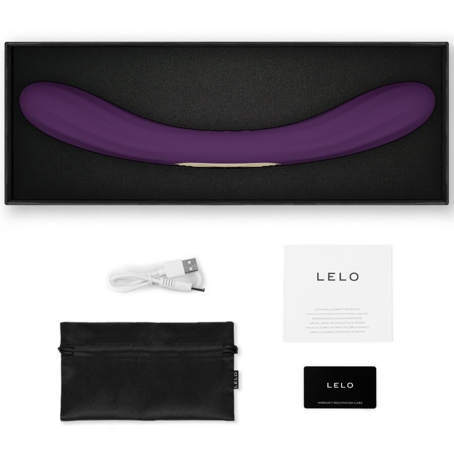 Lelo-Vibratore Boomerang Doppia Testa Viola-Silicone, 12 velocità 4 Lelo-Vibratore Boomerang Doppia Testa Viola-Silicone, 12 velocità · Giocattoli per coppie (imaginea 4)