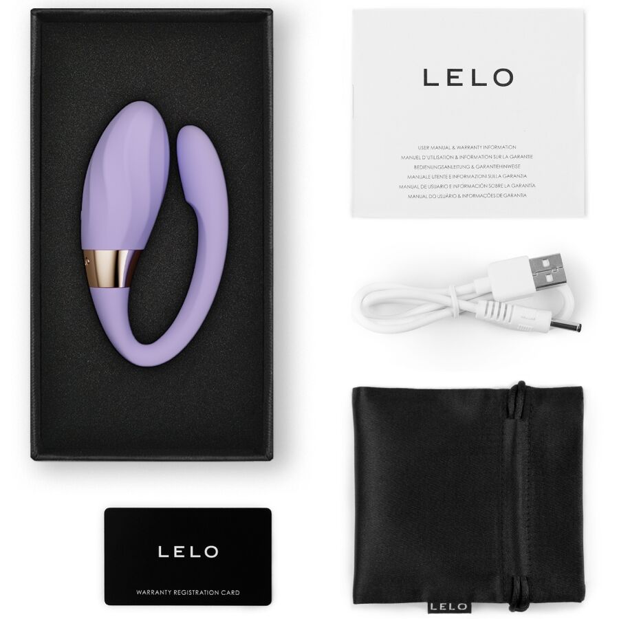 Lelo-Tiani Twist Vibratore per Coppia in Silicone · Giocattoli per coppie (imaginea 3)