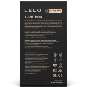 Lelo-Tiani Twist Vibratore per Coppia in Silicone · Giocattoli per coppie (imaginea 6)