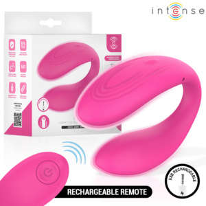 Intense-Nora Vibratore a Forma di U con Telecomando