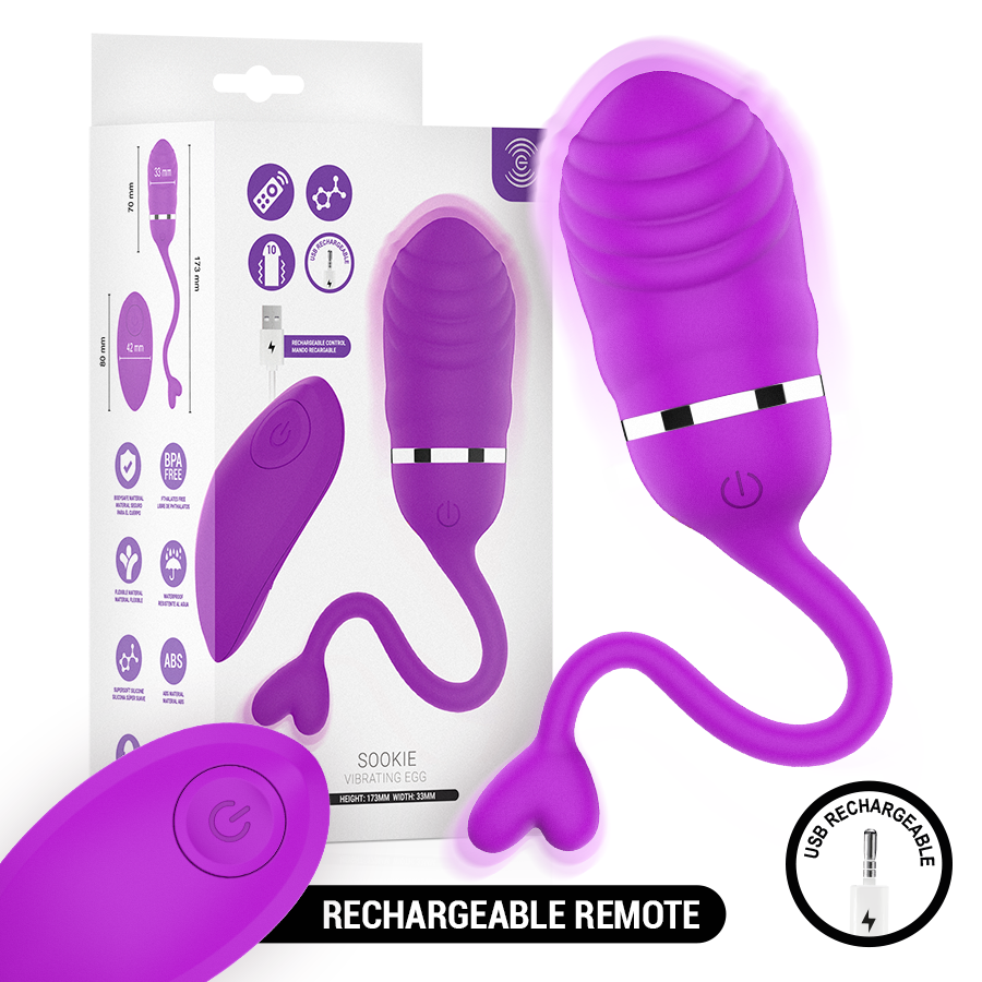 Intense Remote Control-Sookie Uovo Vibrante con Telecomando