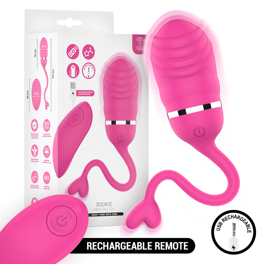 Intense Remote Control-Sookie Uovo Vibrante con Telecomando · Vibratori (immagine 9)