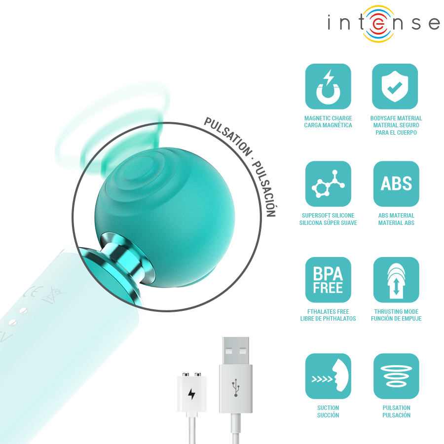 Intense High Tech-Intense Hamby Multifunzionale Stimolante · Vibratori (immagine 8)