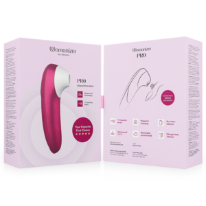 Womanizer-Pro vibrante stimolatore clitorideo Rosa-Silicone, 10 velocità · Vibratori (immagine 5)