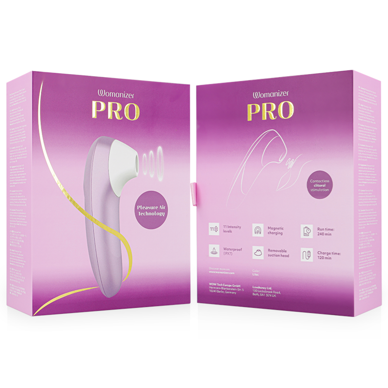 Womanizer-Pro Vibrante Stimolante Clitorideo Lilla-Silicone, 10 3 Womanizer-Pro Vibrante Stimolante Clitorideo Lilla-Silicone, 10 · Vibratori (imaginea 3)