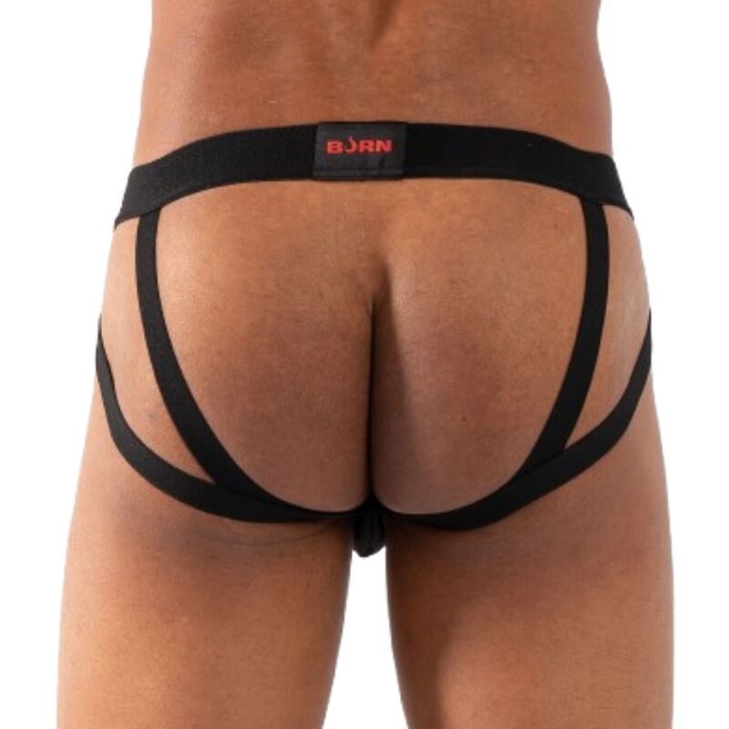Burn-011 Doppio Jock Nero · Intimo uomo (immagine 3)