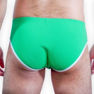 Burn-022 Slip Verde · Intimo uomo (imaginea 2)