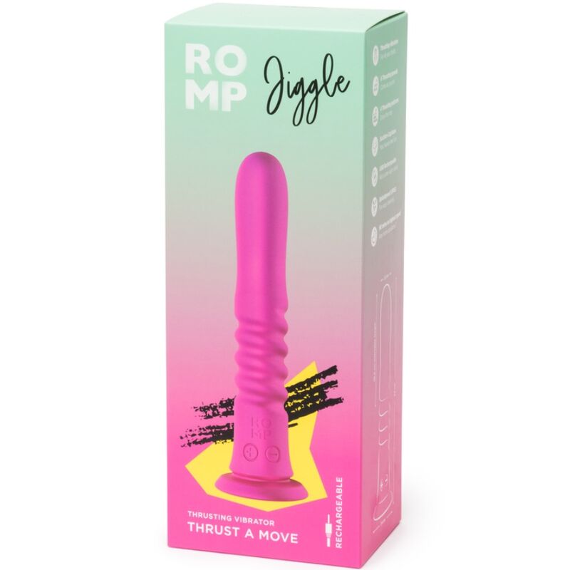Romp-Jiggle Vibratore con Movimento di Spinta, Ventosa 2 Romp-Jiggle Vibratore con Movimento di Spinta, Ventosa · Vibratori (immagine 2)