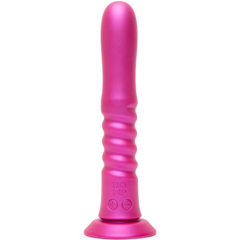 Romp-Jiggle Vibratore con Movimento di Spinta, Ventosa