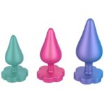 Romp-Luster Kit Allenamento Anale S/M/L con Base in Forma · Giocattoli anali