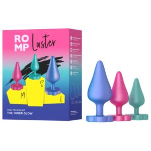 Romp-Luster Kit Allenamento Anale S/M/L con Base in Forma · Giocattoli anali (imaginea 6)