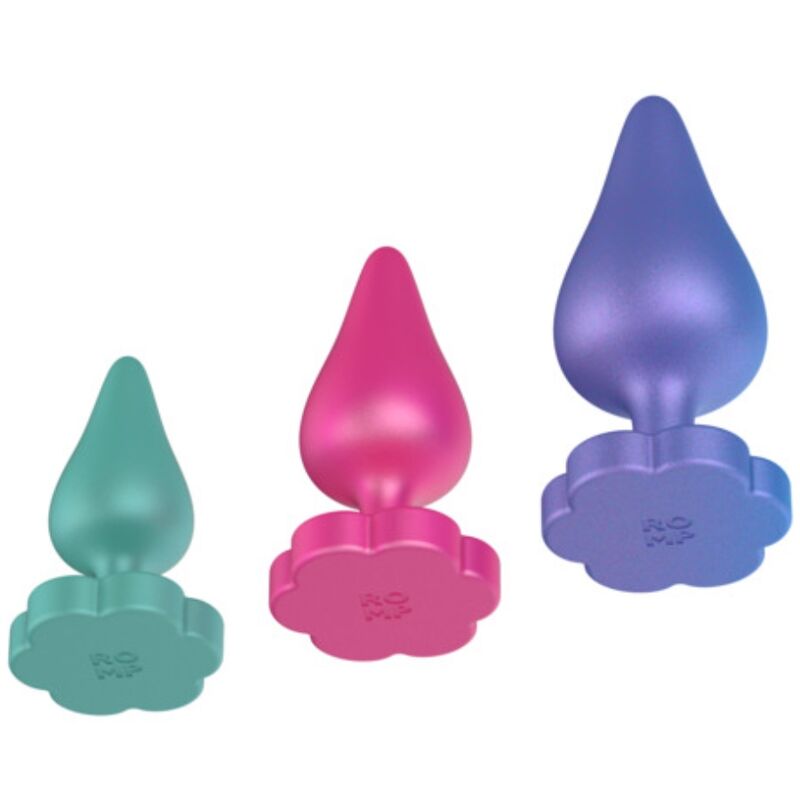 Romp-Luster Kit Allenamento Anale S/M/L con Base in Forma · Giocattoli anali (imaginea 5)