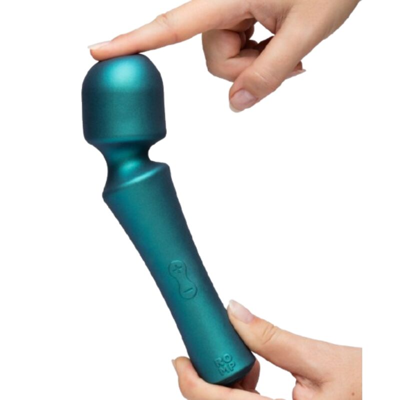 Romp-Presto Mini Wand Vibrator Cap Flessibile Verde-Silicone 4 Romp-Presto Mini Wand Vibrator Cap Flessibile Verde-Silicone · Vibratori (imaginea 4)