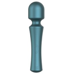 Romp-Presto Mini Wand Vibrator Cap Flessibile Verde-Silicone
