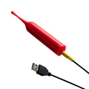 Romp-Pop Stimolatore clitorideo ad alta frequenza, Rosso-Silicone · Vibratori (imaginea 6)