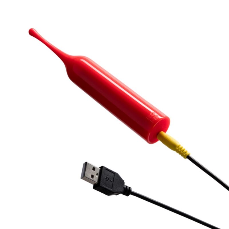 Romp-Pop Stimolatore clitorideo ad alta frequenza, Rosso-Silicone · Vibratori (imaginea 6)