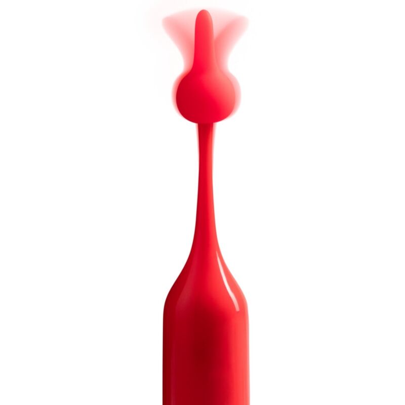 Romp-Pop Stimolatore clitorideo ad alta frequenza, Rosso-Silicone · Vibratori (imaginea 5)