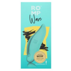 Romp-Wave Clitoride Vibratore e G-spot, Forma Ergonomica Aqua · Vibratori (immagine 9)