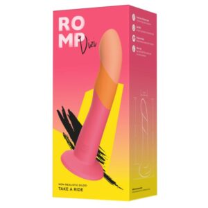 Romp-Dildo in Silicone Tricolore, 18 cm-Waterproof, Ventosa · Dildo & Stimolatori (imaginea 5)
