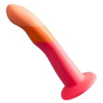 Romp-Dildo in Silicone Tricolore, 18 cm-Waterproof, Ventosa · Dildo & Stimolatori