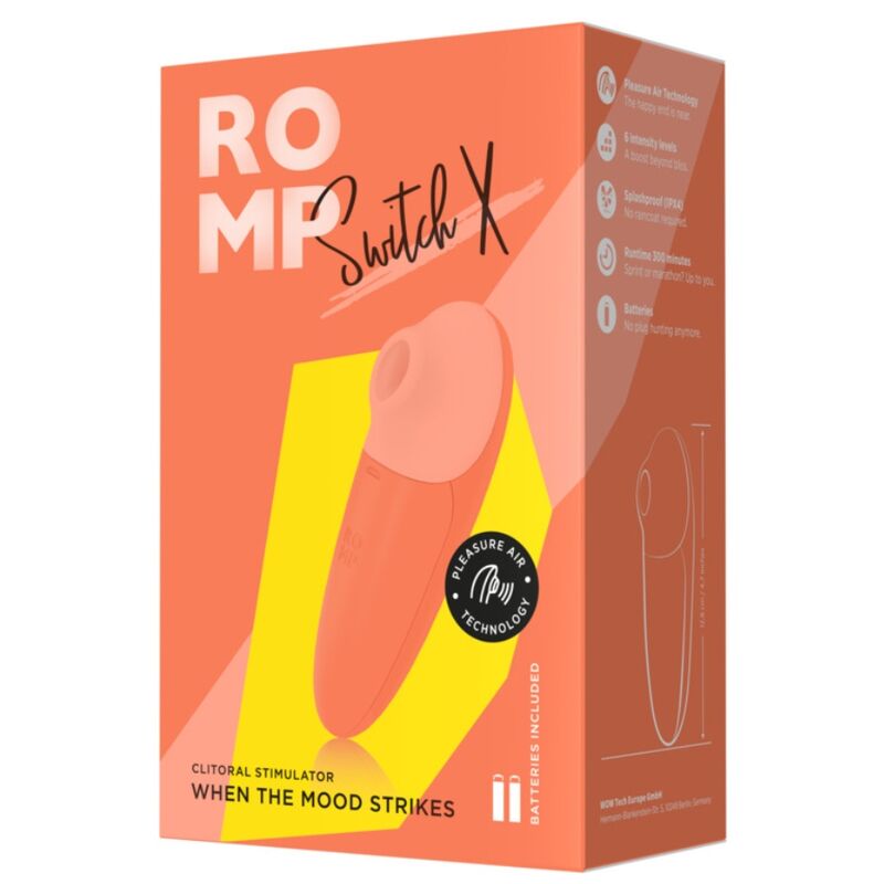 Romp-Switch X Stimolatore Clitorideo, 6 Livelli · Vibratori (imaginea 9)