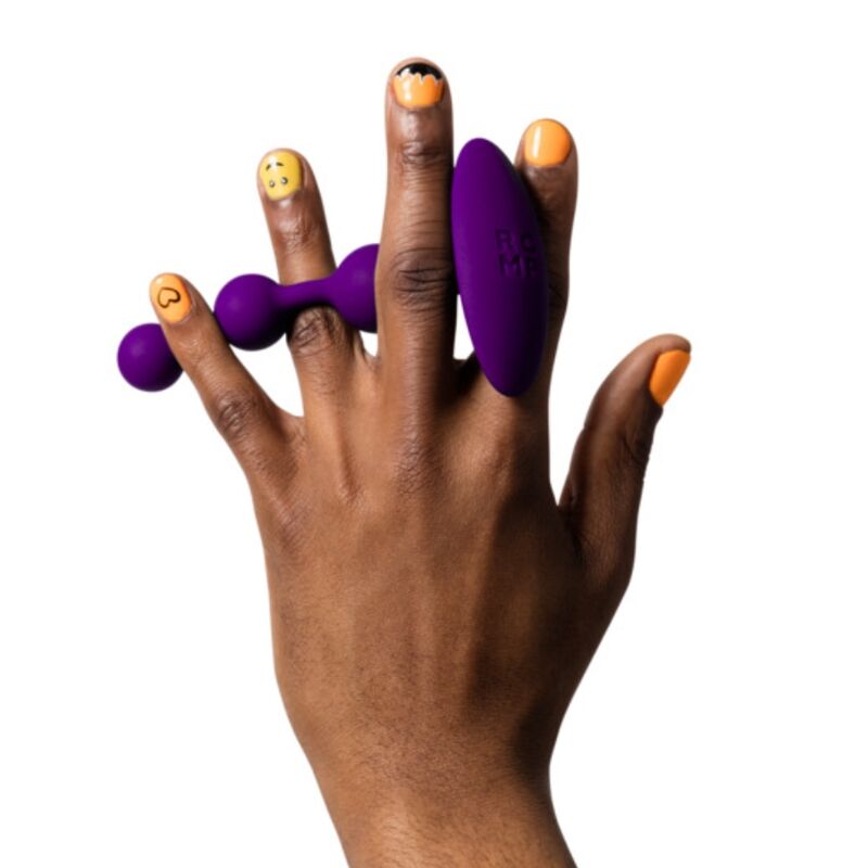 Romp-Amplificatore di perle anali flessibili in silicone 12,5 cm Viola 2 Romp-Amplificatore di perle anali flessibili in silicone 12,5 cm Viola · Giocattoli anali (imaginea 2)