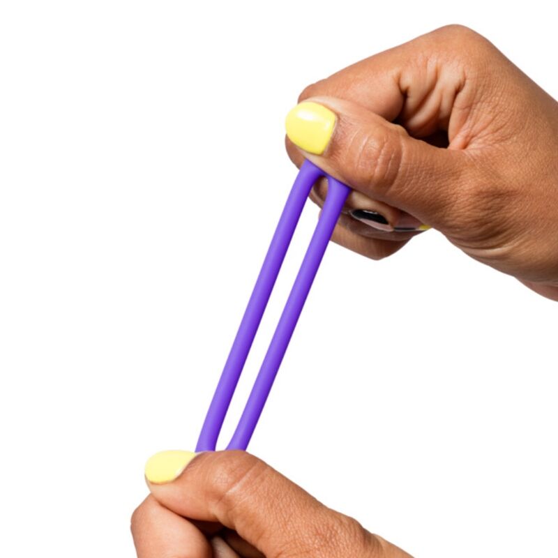 Romp-Remix Trio Set di 3 Anelli in Silicone Viola-Waterproof 2 Romp-Remix Trio Set di 3 Anelli in Silicone Viola-Waterproof · Anelli & Guaine per pene (imaginea 2)