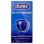 Durex Condoms-Extra Sicuro 12 Pezzi-Latex · Preservativi