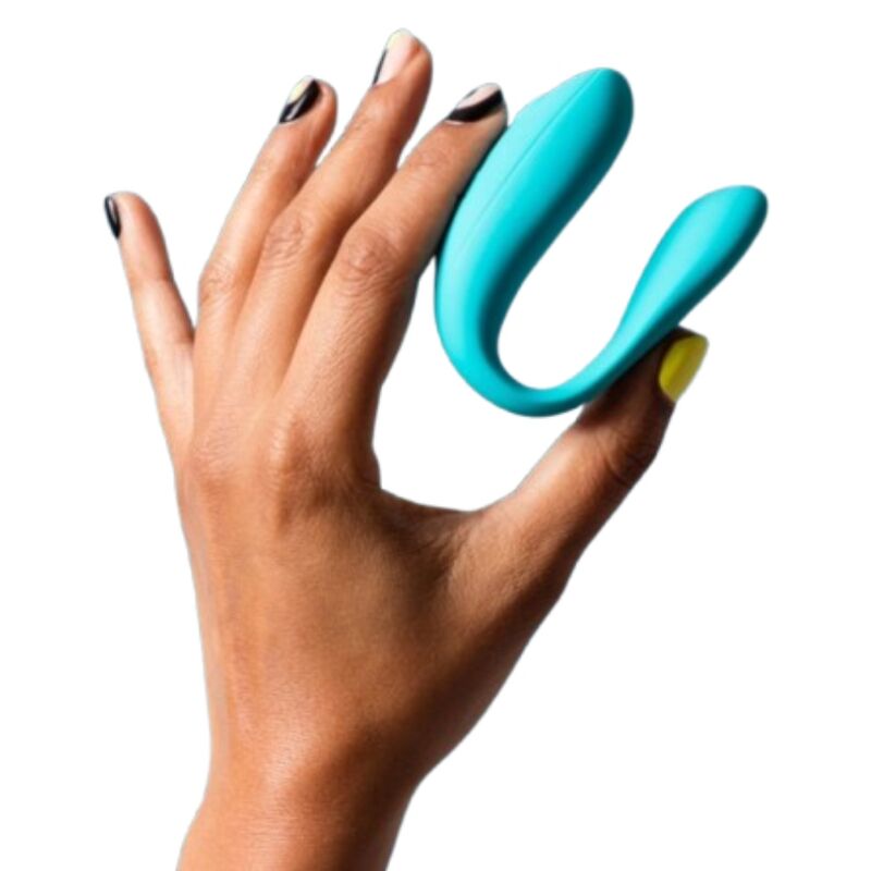 Romp-Join Vibratore per Coppia Turchese-Silicone, 3 velocità 3 Romp-Join Vibratore per Coppia Turchese-Silicone, 3 velocità · Giocattoli per coppie (imaginea 3)