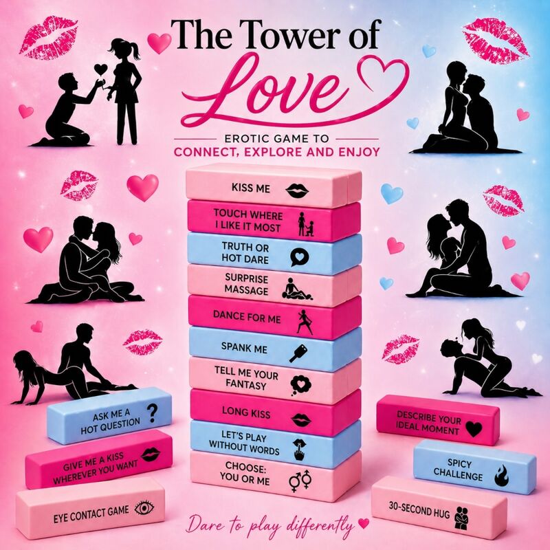 Diverty Sex-Diablo Piccante - Love Tower Game - Versione inglese 1 Diverty Sex-Diablo Piccante - Love Tower Game - Versione inglese · Giochi erotici