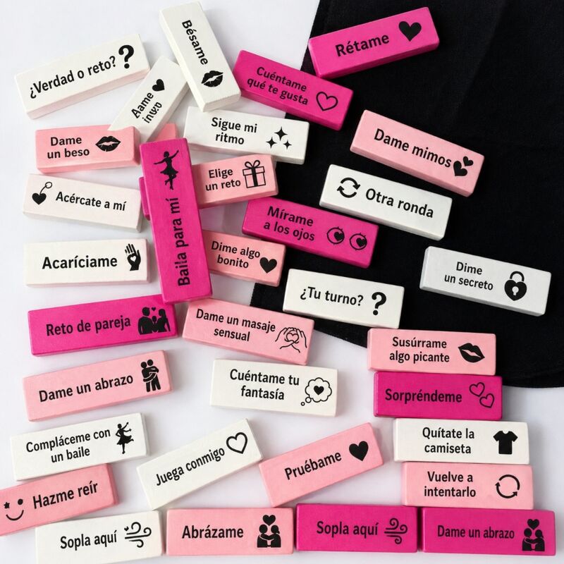 Diverty Sex-Diablo Piccante - Sacchetto con 16 Love Blocks