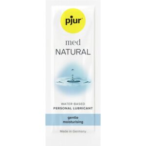 Pjur-Med Natural Lubrificante a base d'acqua 2 ml 2 Pjur-Med Natural Lubrificante a base d'acqua 2 ml · Lubrificanti