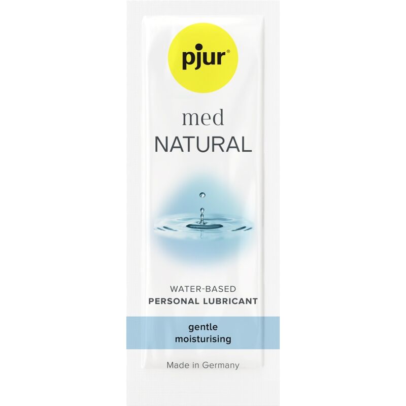 Pjur-Med Natural Lubrificante a base d'acqua 2 ml 1 Pjur-Med Natural Lubrificante a base d'acqua 2 ml · Lubrificanti