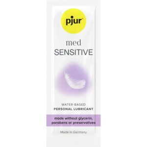 Pjur-Med Sensitive Glide Lubrificante a base d'acqua 2 ml 2 Pjur-Med Sensitive Glide Lubrificante a base d'acqua 2 ml · Lubrificanti