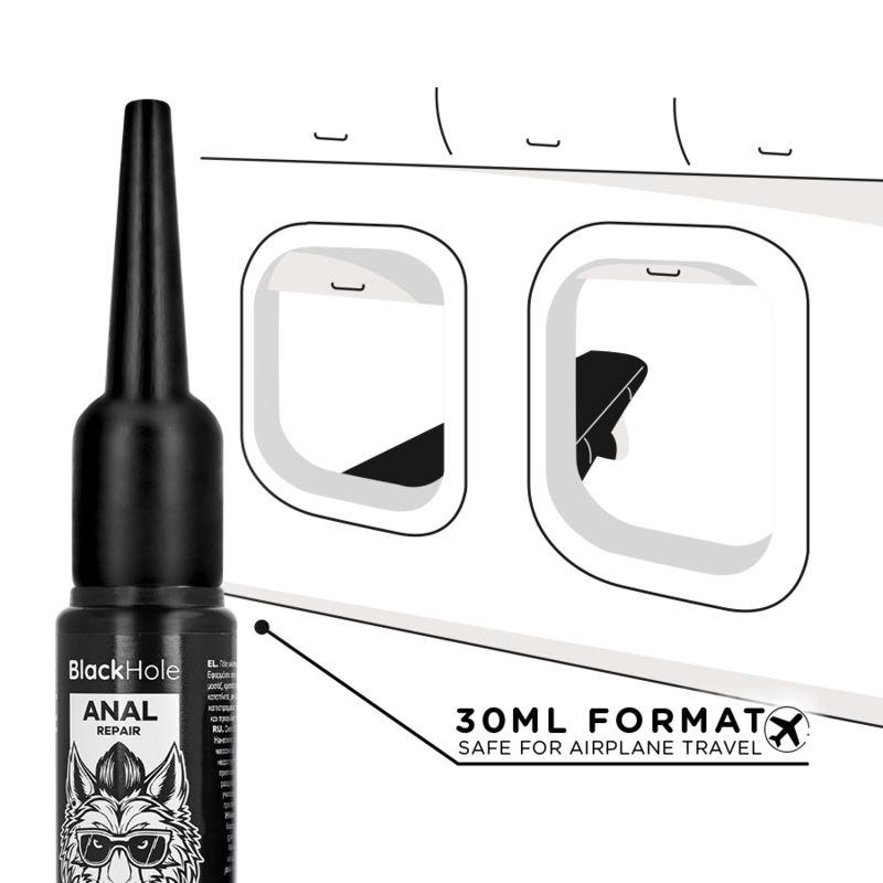 Black Hole-Applicatore Lubrificante Anal S Size 30 ml-Bottiglia · Lubrificanti (imaginea 5)
