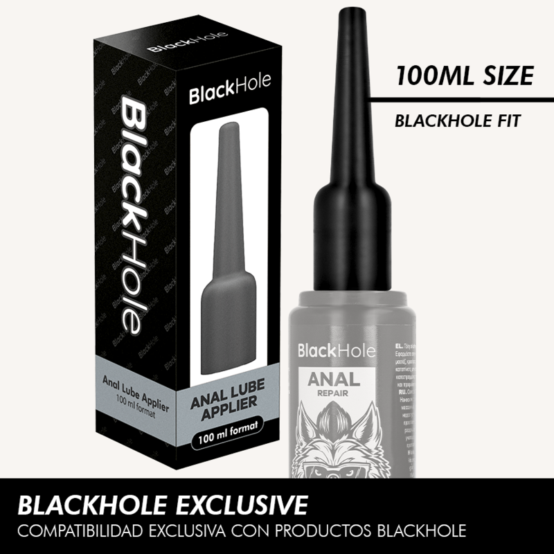 Black Hole-Anal Lube Applier L Size-100 ml