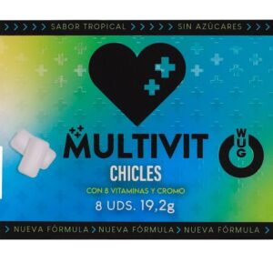 Wug Gum-Multivit Gum Masticabile Multivitaminico Aroma 60 Wug Gum-Multivit Gum Masticabile Multivitaminico Aroma