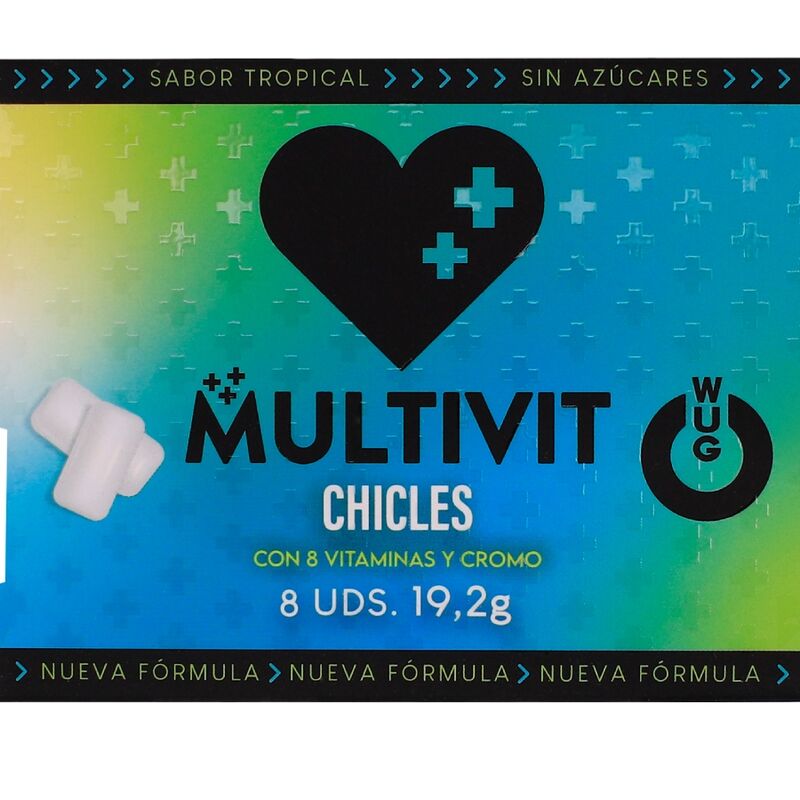 Wug Gum-Multivit Gum Masticabile Multivitaminico Aroma · Integratori alimentari