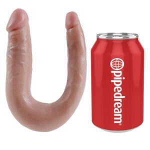 King Cock-Dildo Doppia Penetrazione 12.7 cm Natural-Waterproof — PIPEDREAMS · Dildo & Stimolatori